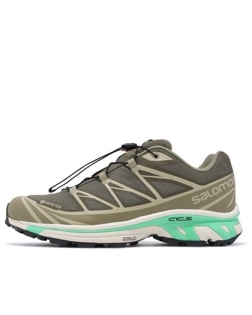 Salomon Green Xt-6 Gore-Tex Night Dried Herb' for men
