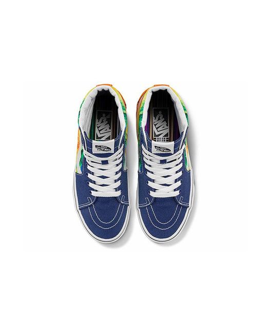 Vans Blue Crayola X Sk8-Hi 'Mashup Melt' for men