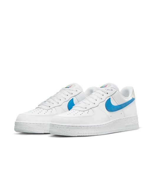 Nike Blue Air Force 1 Low '07 'Evergreen University' for men