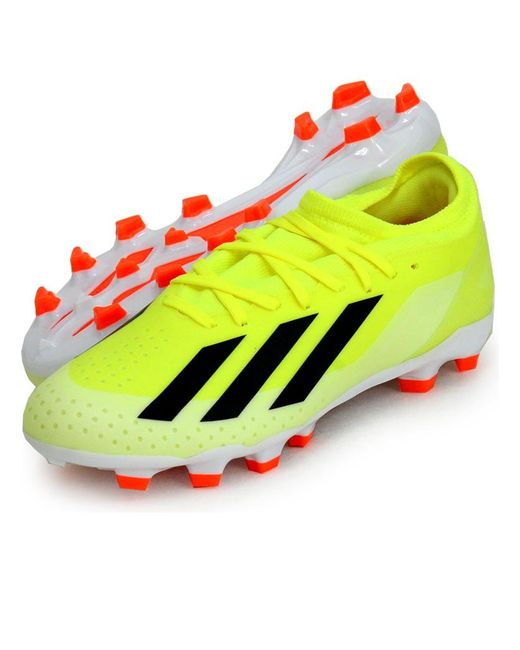 Adidas Yellow X Crazyfast League Mg 'Team Solar Core' for men