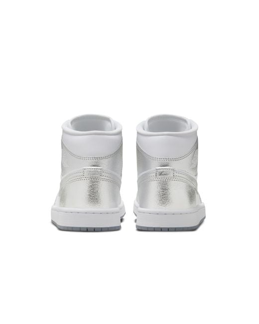 Nike Gray (Wmns) 1 Mid Se 'Metallic'