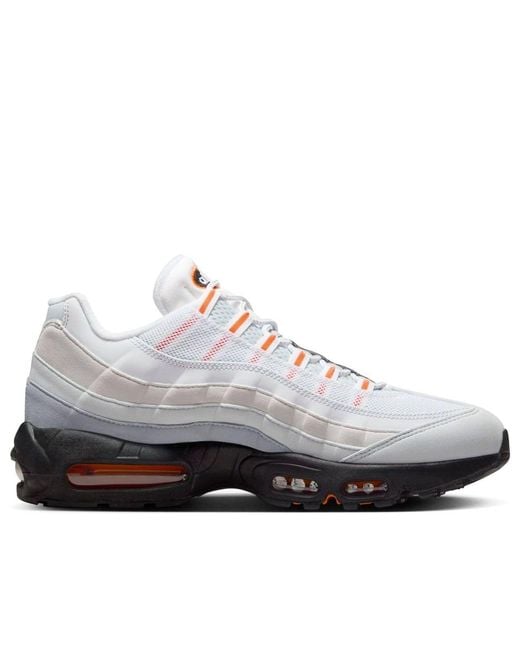 Nike White Air Max 95 'Wolf Safety Pure Platinum' for men