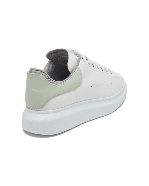 McQueen White (Wmns) Oversized Sneaker Mint Cement'