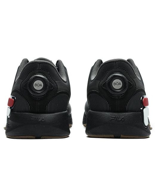 Fila Black Xft Boa Athletics Shoes 'Falcon' for men