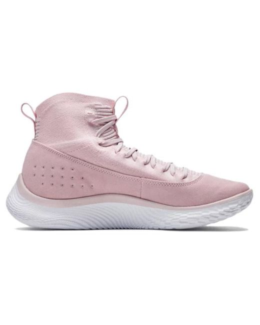 Under Armour Curry Brand Curry 4 Flotro 'retro Pink' Purple Men | Lyst