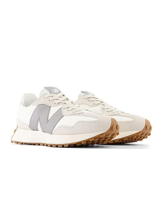 New Balance White 327 'Moonbeam' for men