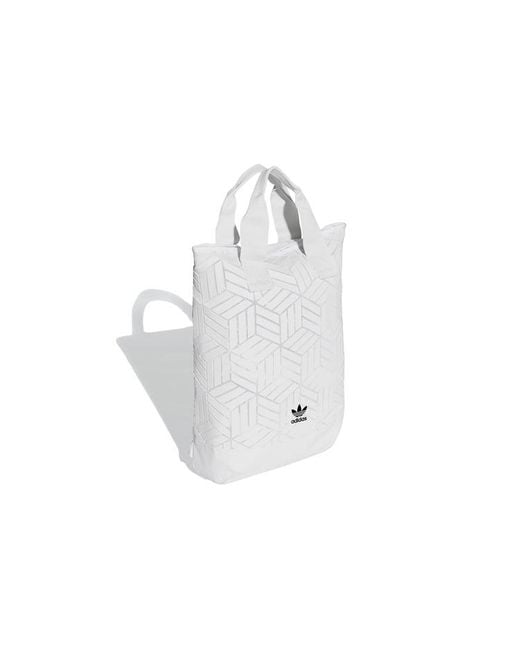 Adidas White Originals X Issey Miyake 3D Roll Top Backpack