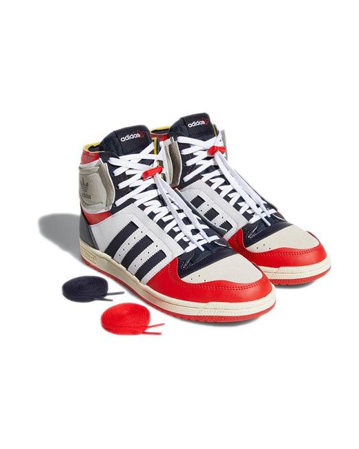 Adidas Blue Top Ten De Legend Ink' for men