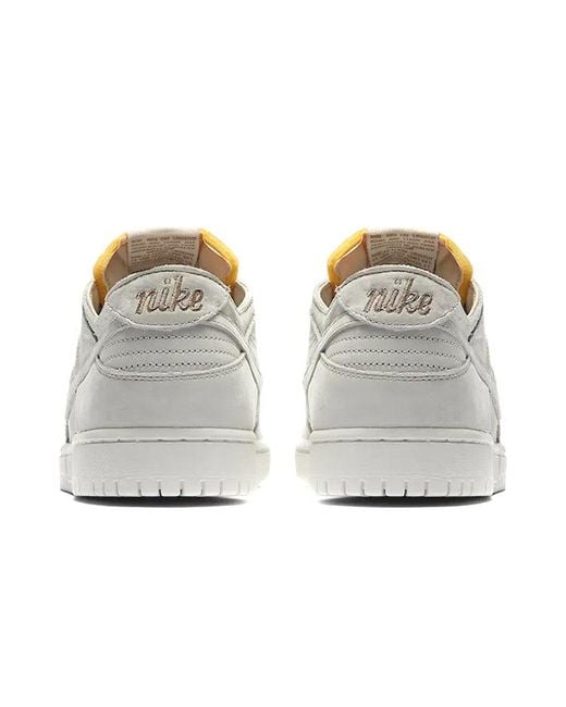 Nike Gray Sb Dunk Low Pro Decon 'Light Bone' for men