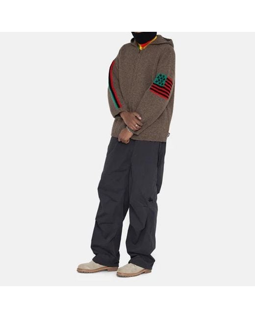 Stussy Brown X Denim Tears Sweater for men