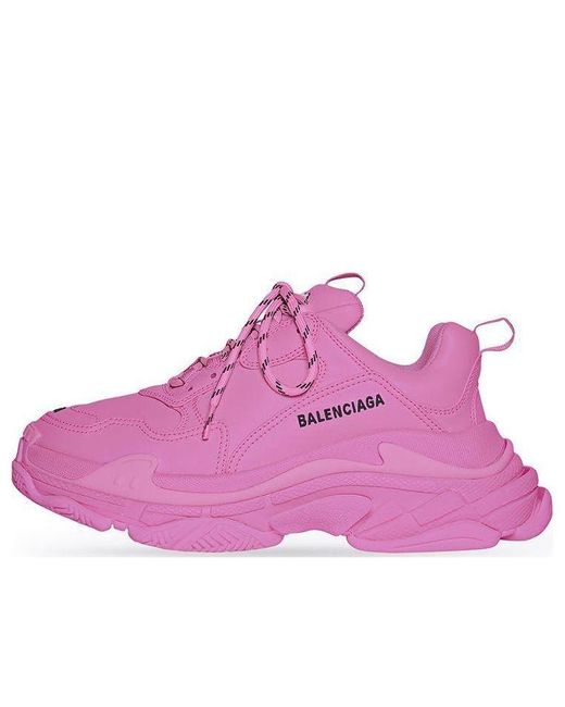 Balenciaga Purple (Wmns) Triple S Sneakers