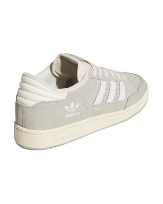 Adidas White Centennial 85 Low Shoes 'Metallic' for men