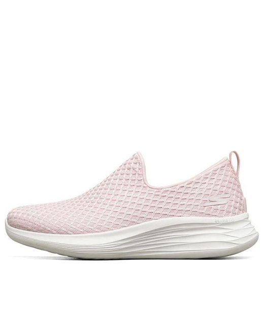 Skechers White (Wmns) You Wave Running Shoes