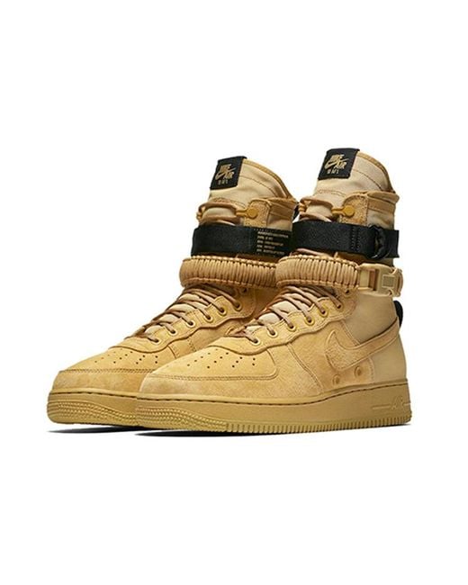 Nike Natural Sf Air Force 1 High 'Wheat' for men