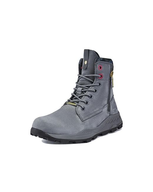 Timberland Blue Brooklyn Side Zip Boots 'Medium Nubuck' for men