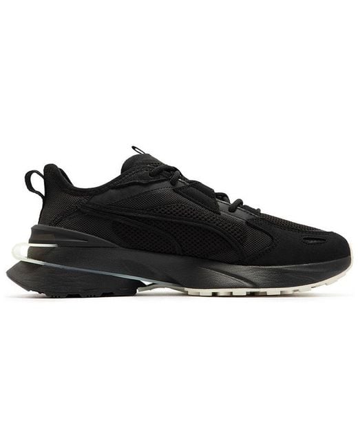 PUMA Black Pwrframe Op-1 Lth for men