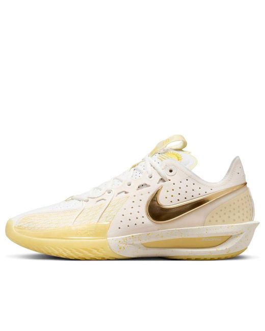 Nike Natural Air Zoom Gt Cut 3 Jordan Poole Pe 'Pale Ivory Metallic' for men