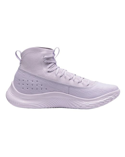Under Armour Purple Curry 4 Flotro 'Tour' for men