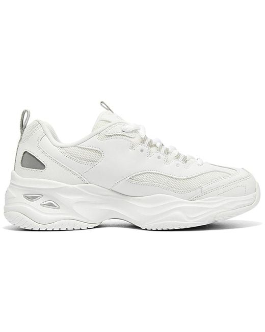 Skechers White (Wmns) D'Lites 4.0