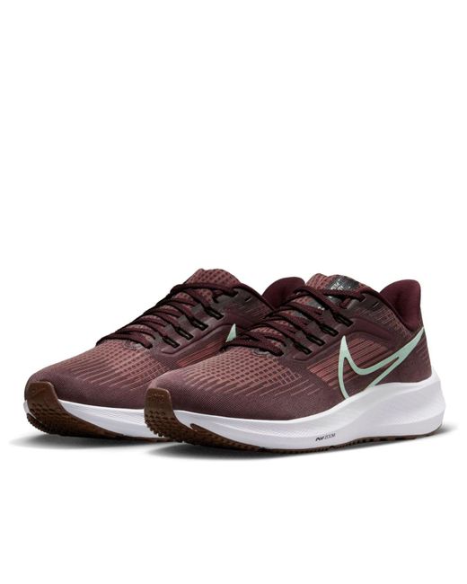 Nike Brown (Wmns) Air Zoom Pegasus 39 'Canyon Rust Burgundy Crush Mint Foam'