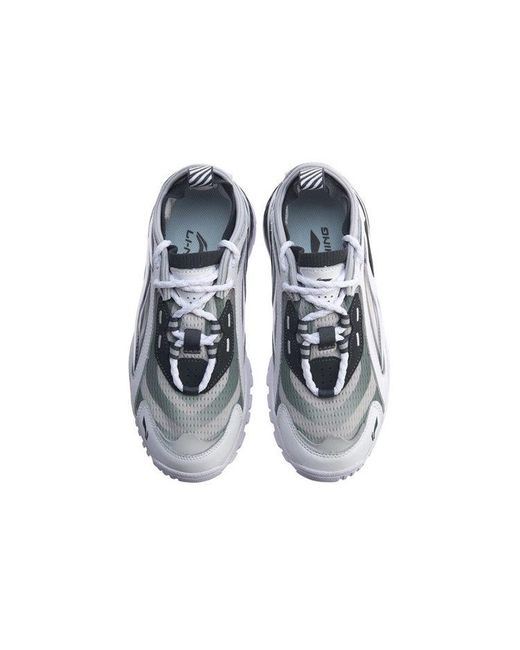 Li-ning Gray (Wmns) Aurora Windwalker X Gilt Bad Five