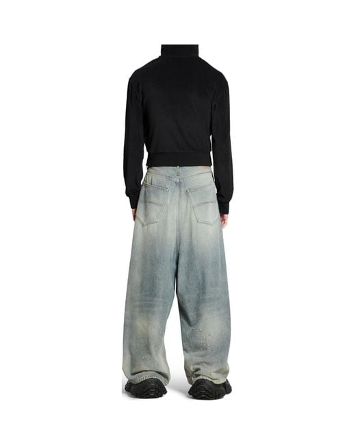 Balenciaga Gray (Wmns) Low Crotch Pants 'Light'