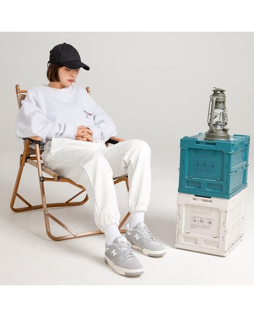 New Balance White 550 'Suede Pack for men