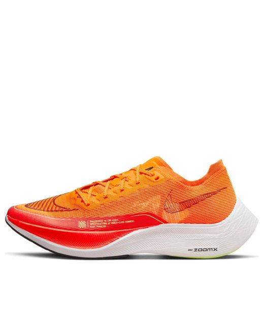 Nike Orange Zoomx Vaporfly Next% 2 'Total' for men