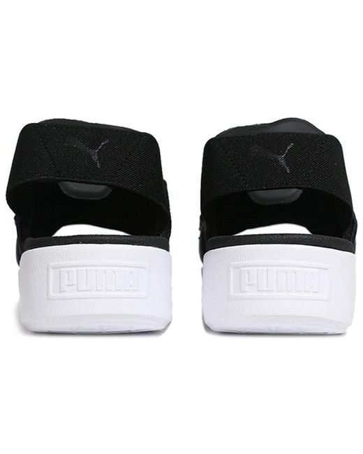 PUMA Black (Wmns) Platform Slide K