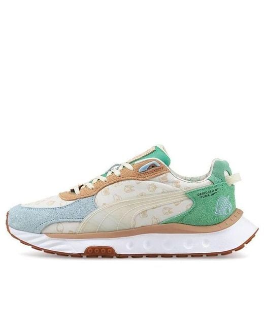 PUMA White Animal Crossing X Wild Rider 'New Horizons' for men