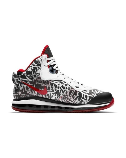 Nike White Lebron 8 'Graffiti' for men