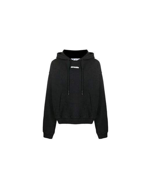 Off-White c/o Virgil Abloh Black Marker Over Hoodie for men