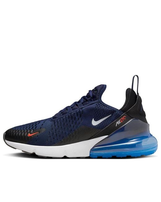 Nike Blue Air Max 270 'Midnight Bright Crimson' for men