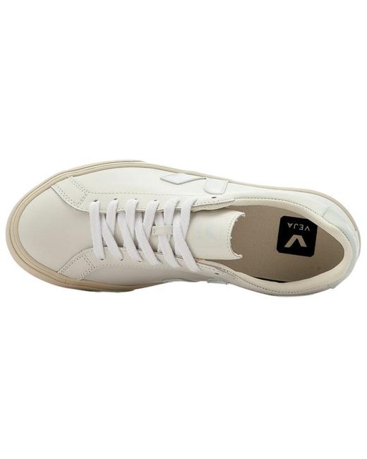 Veja White (Wmns) Esplar Leather Shoes