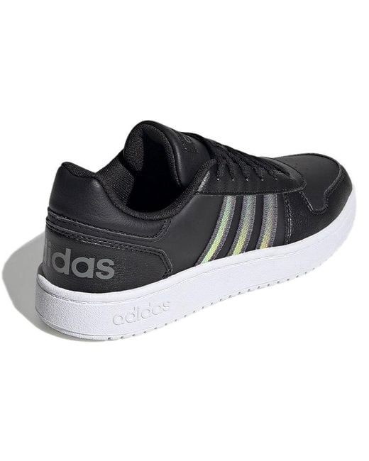 Adidas Blue (Wmns) Hoops 2.0 Tactile Metallic'