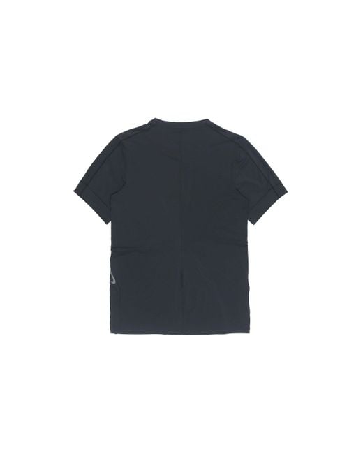 Nike Blue As Nk Dry Top Ss Yoga for men