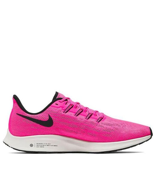 Nike Pink Air Zoom Pegasus 36 Running Shoes for men