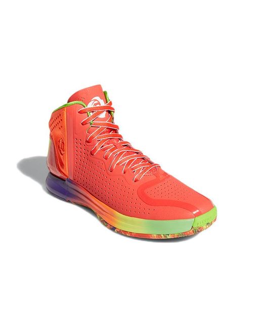 Adidas Orange D Rose 4 Restomod 'Solar' for men
