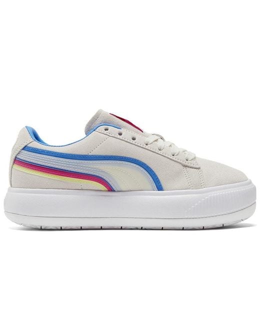 PUMA Blue (Wmns) Suede Mayu Triplex Tech