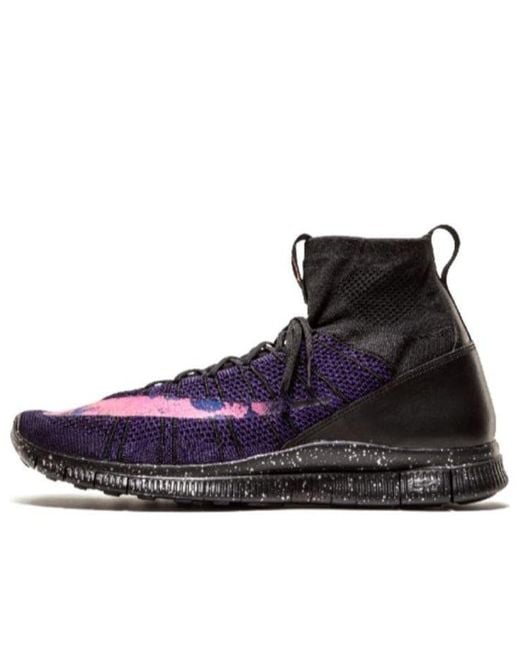 Nike Purple Free Flyknit Mercurial Cr7 'Savage Beauty' for men