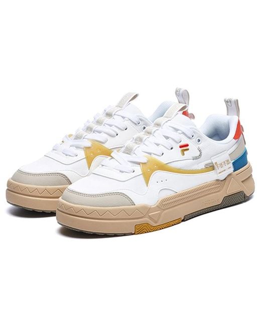 Fila Blue Bank Skate Shoes Gum' for men