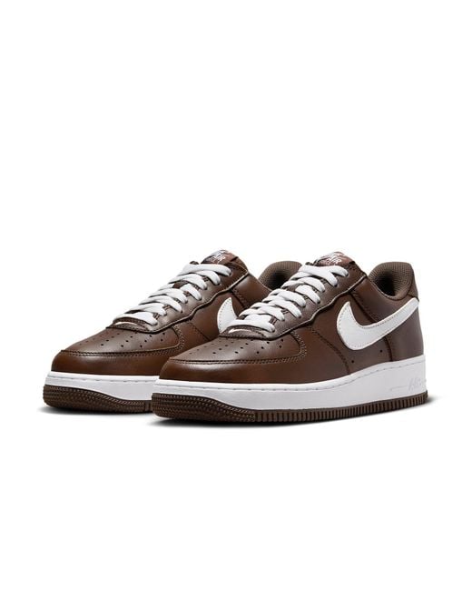 Nike Brown Air Force 1 Low Color Of The Month 'Chocolate' for men