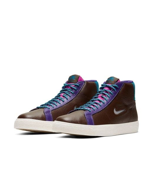 Nike Brown Zoom Blazer Mid Premium Sb 'Pacific Northwest' for men