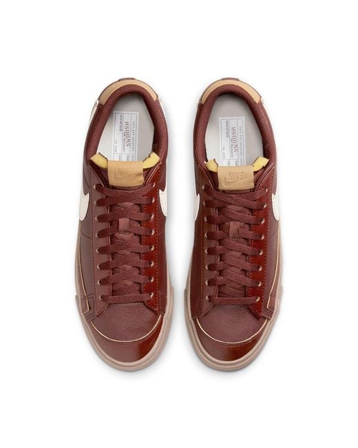 Nike Brown Blazer Low '77 Emb 'Inspected By Swoosh' for men