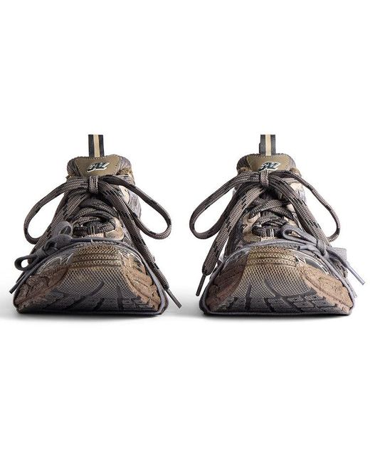 Balenciaga Gray 3Xl Sneaker Worn Out Sneakers Mesh And Polyurethane' for men