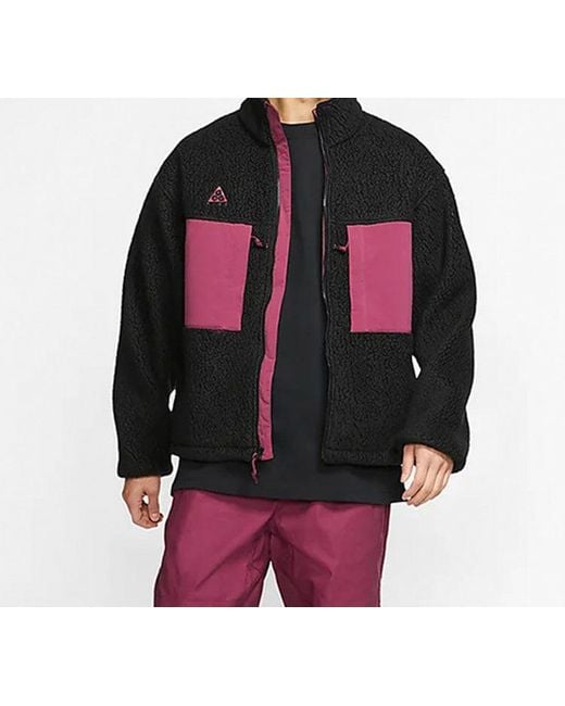 Nike Red Lab Acg Fleece Jacket Villain' for men