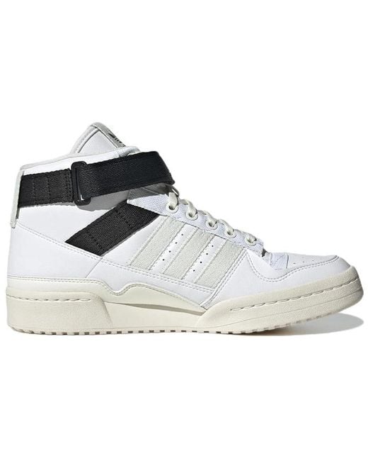 Adidas White Parley X Forum Mid for men