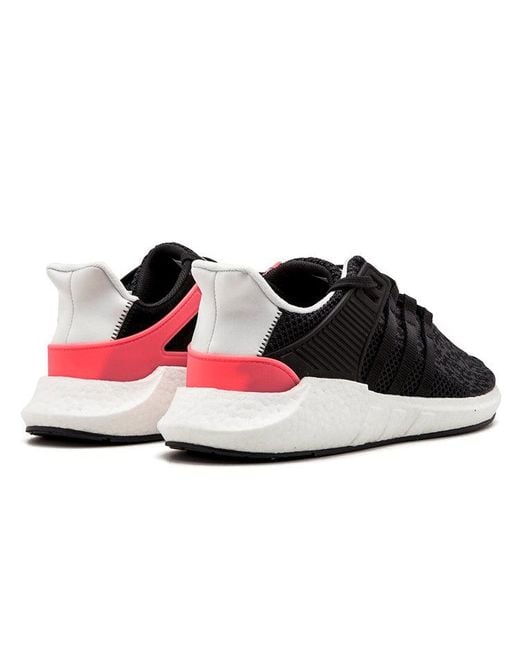 Adidas Black Eqt Support 93/17 'Core Turbo' for men