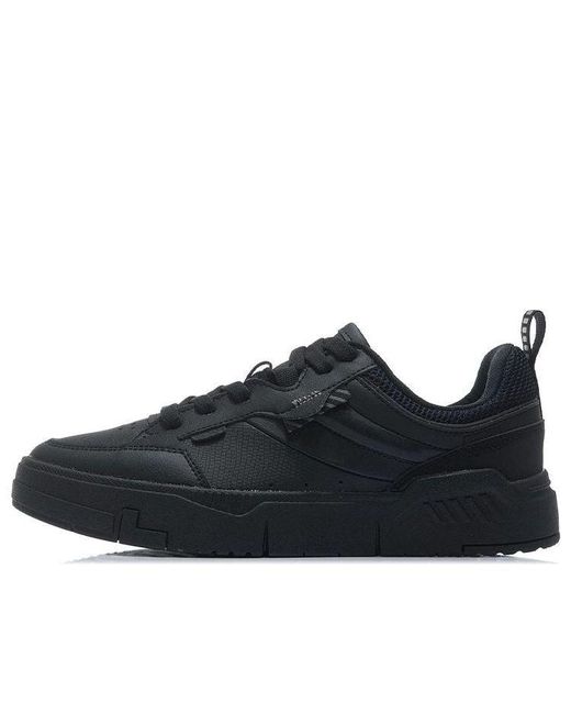 Li-ning Black Ace Low 'Triple' for men