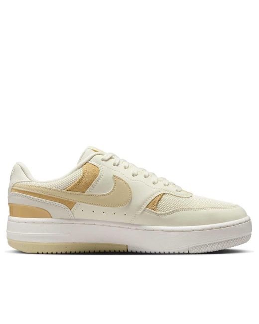 Nike White (Wmns) Gamma Force 'Soft Pearl Sail Sesame Light Khaki'